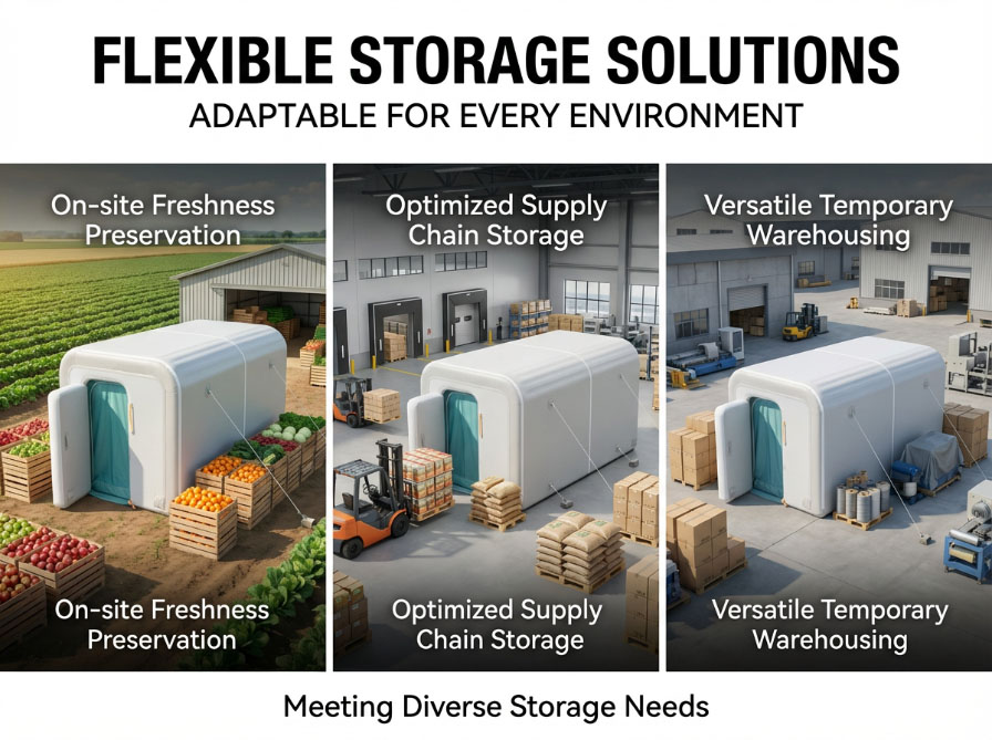 Mobile Inflatable Cold Room 