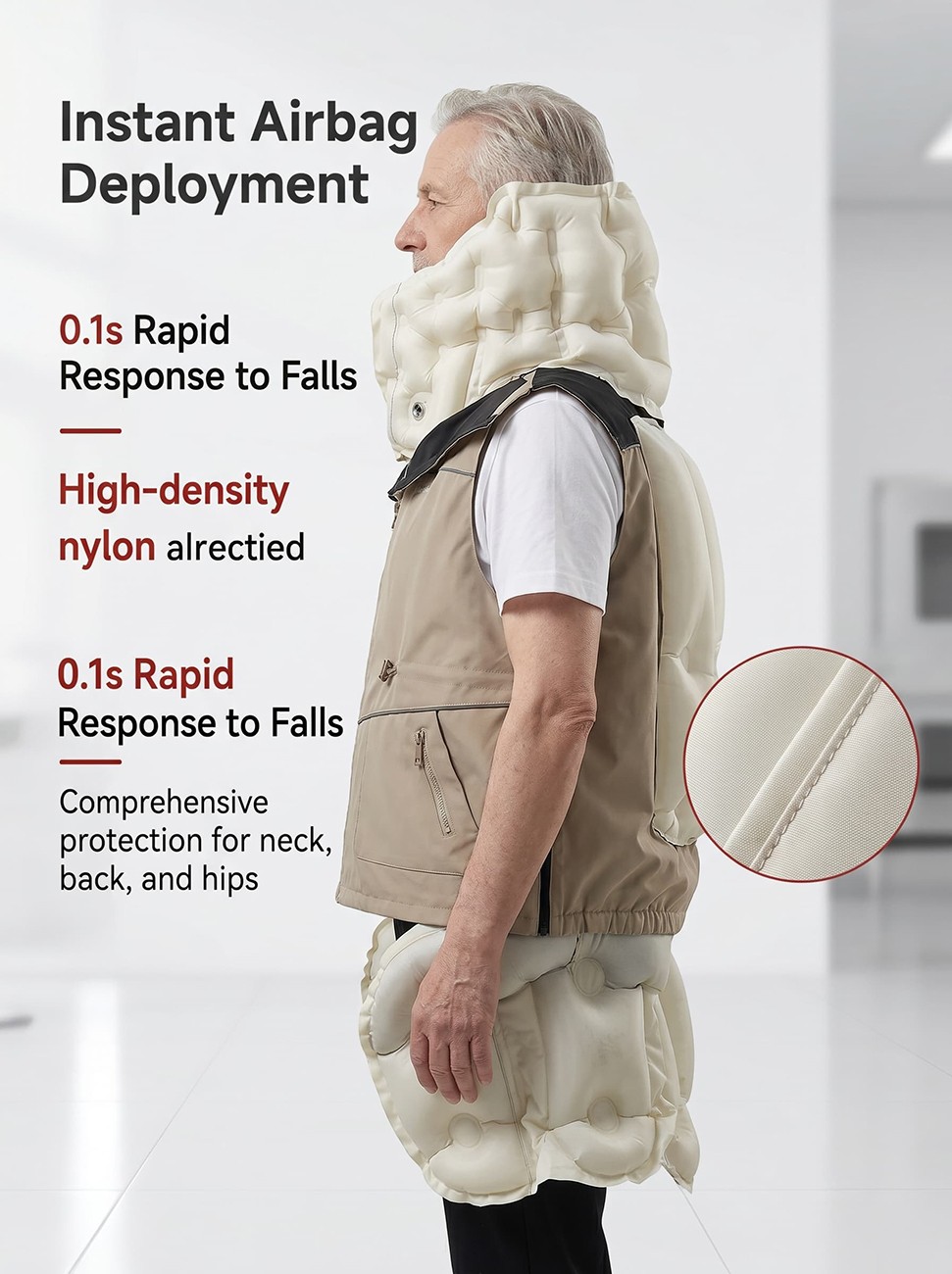 Protective Fall-Prevention Suit